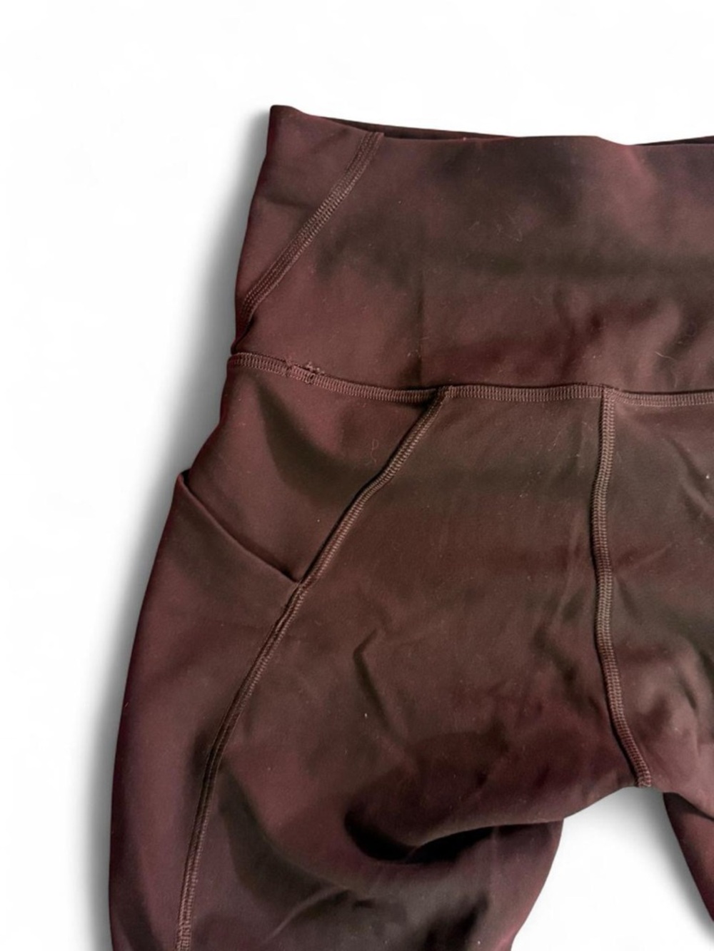 lululemon 🐻 athletica High-Waist Leggings in Deep Brown - Picture 3 of 5
